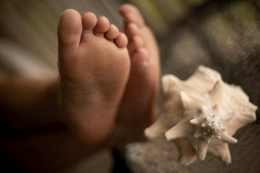 Photo foot scrub